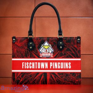 Fischtown Pinguins Leather Handbag Custom Name Gift For Women Product Photo 2