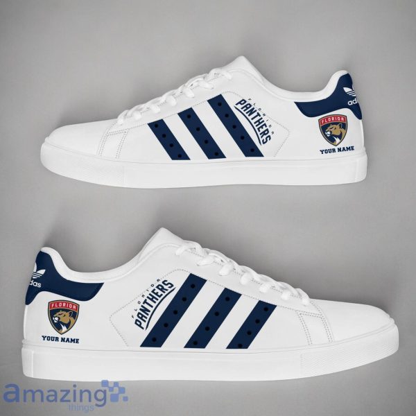 Florida Panthers NHL Custom Name New StanSmith Shoes Gifts For Fans Product Photo 1