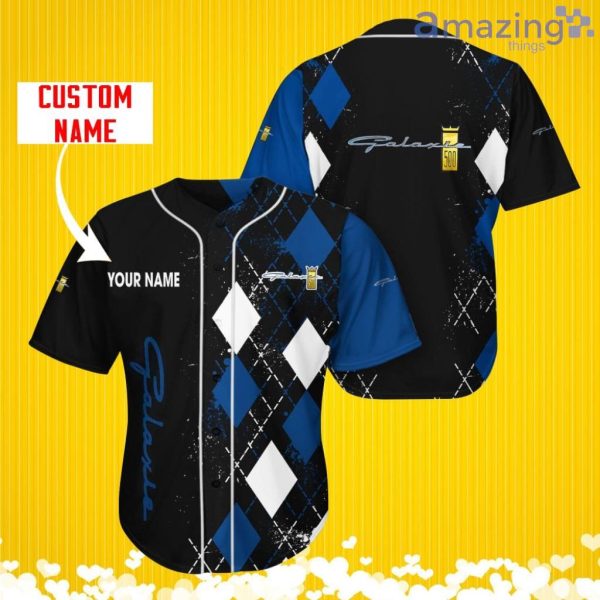 Ford Galaxie Sports Logo Jersey Baseball Shirt Custom Name With Diamond Brush Pattern For Men And Women Product Photo 1