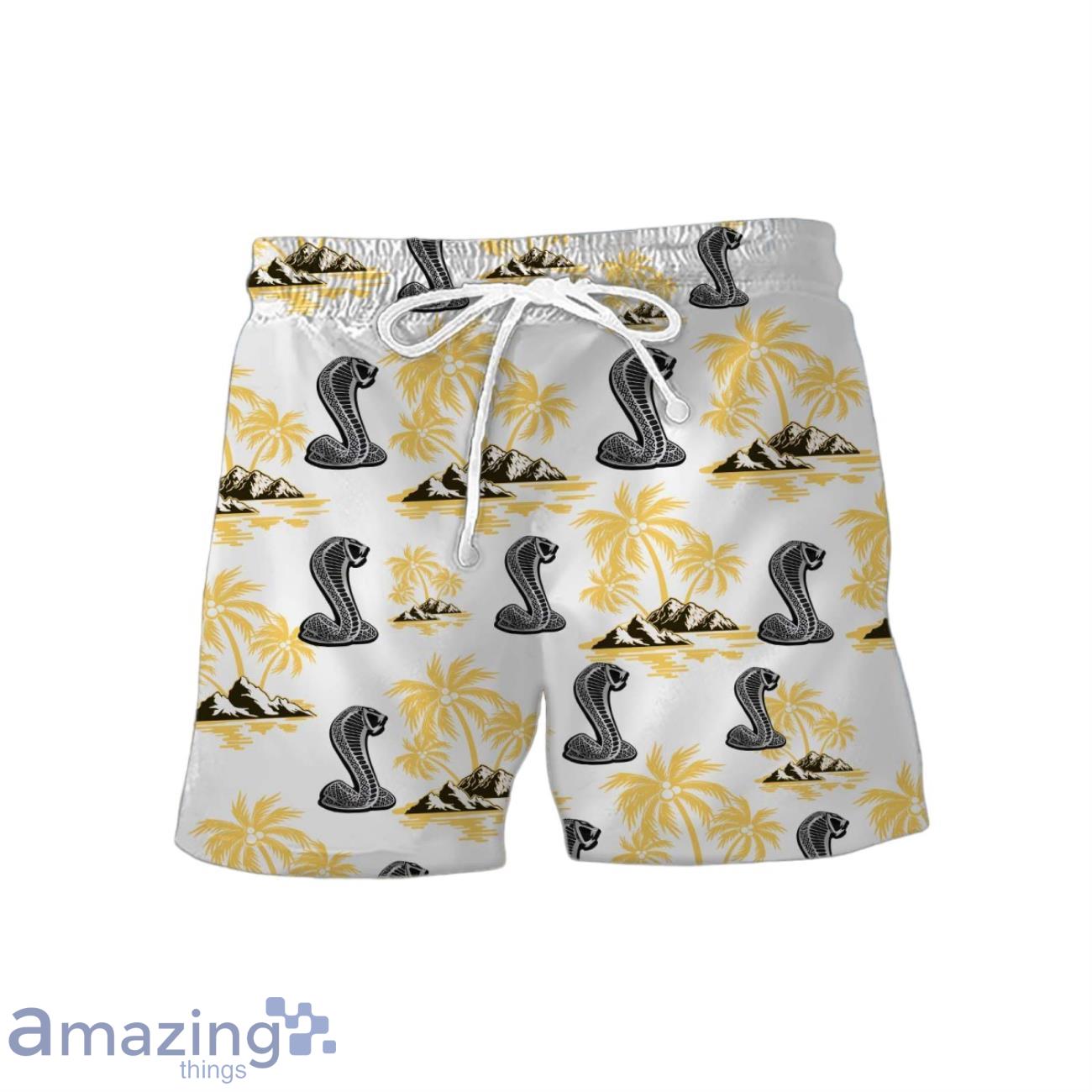 Ford Shelby Combo Hawaiian Shirt & Short Summer Beach For Fans image Ford Shelby Combo Hawaiian Shirt & Short Summer Beach For Fans Product Photo 2