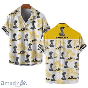 Ford Shelby Combo Hawaiian Shirt & Short Summer Beach For Fans Product Photo 1