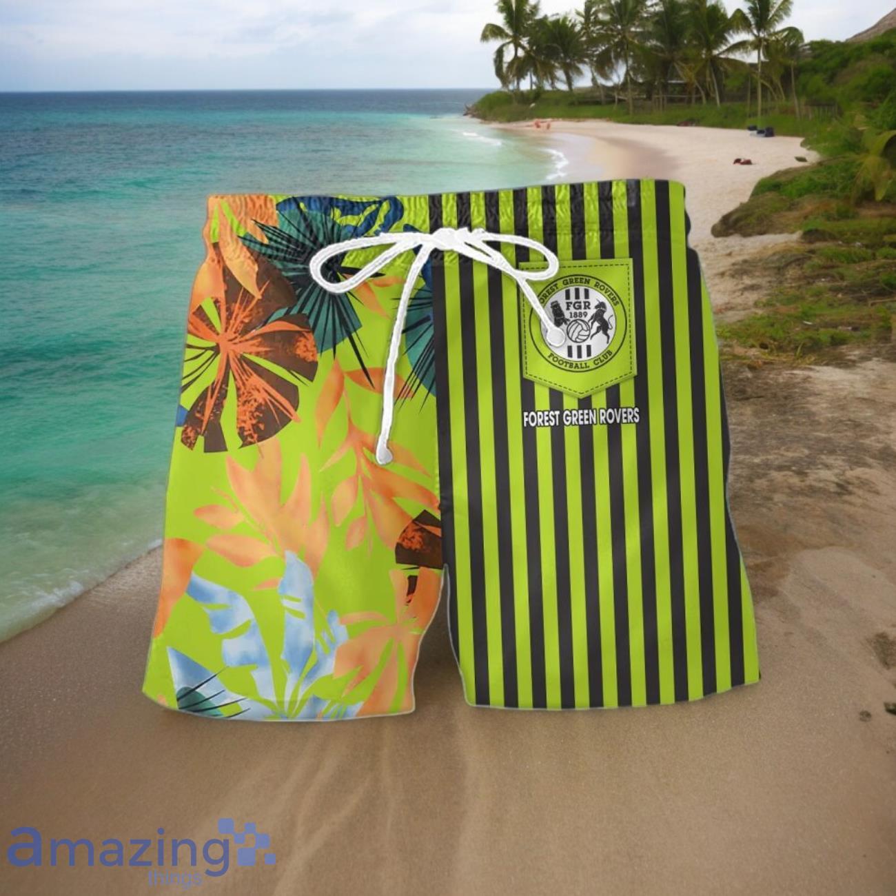 Forest Green Rovers Hawaiian Shirt & Short Aloha Beach Summer For Men Women image Forest Green Rovers Hawaiian Shirt & Short Aloha Beach Summer For Men Women Product Photo 2