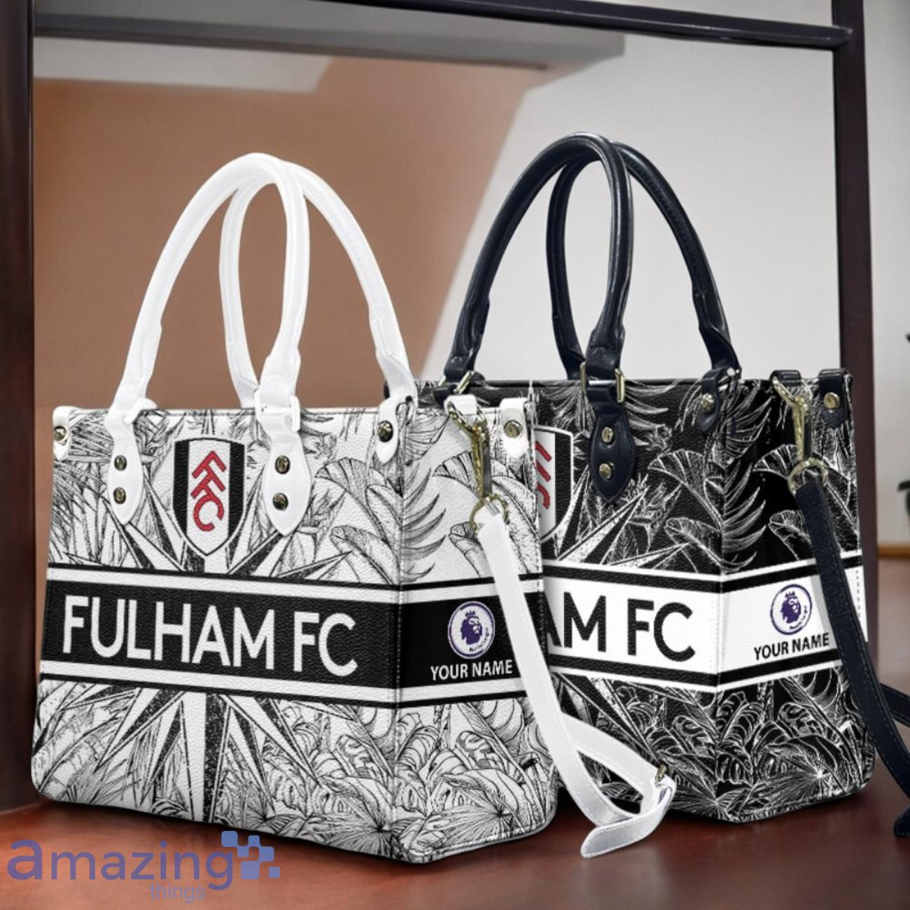 Fulham Leather Handbag Custom Name Gift For Women image Fulham Leather Handbag Custom Name Gift For Women Product Photo 1