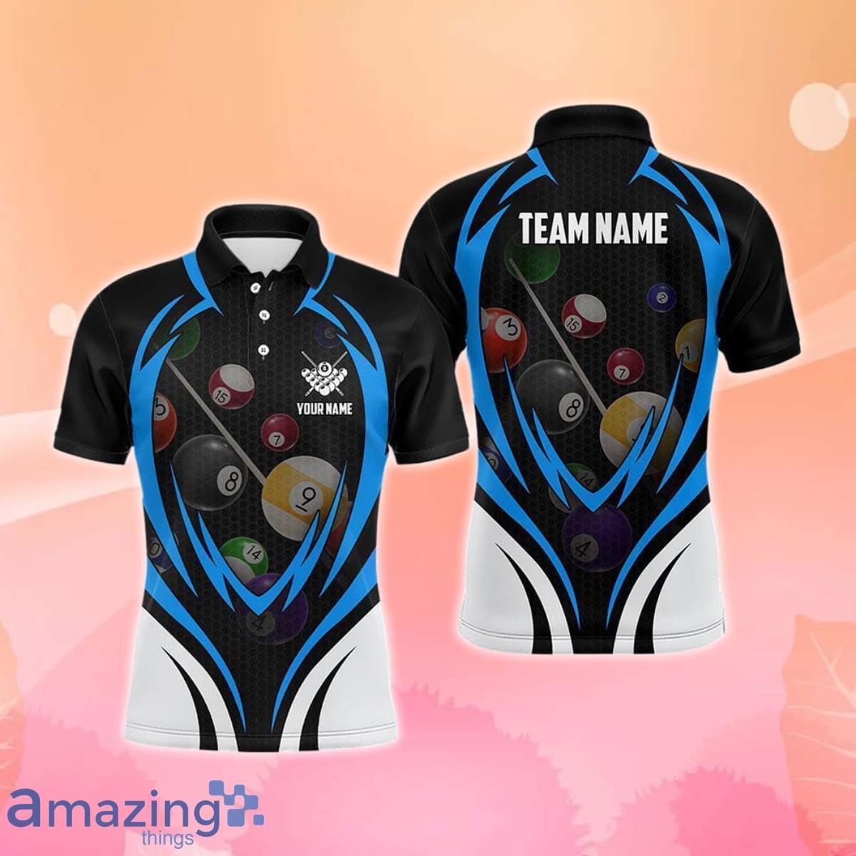 Funny Pool Balls Billiards 3D Polo Shirts, Billiard Shirt Designs Special Gift image Funny Pool Balls Billiards 3D Polo Shirts, Billiard Shirt Designs Special Gift Product Photo 1