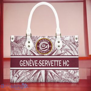 Geneve-Servette HC Leather Handbag Custom Name Gift For Women Product Photo 3