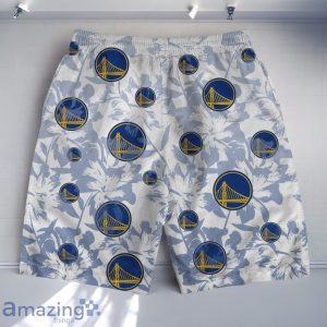 Golden State Warriors - NBA The Land Of Sunshine Pattern Hawaiian Shirt And Short Product Photo 4