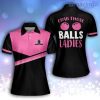 Grab Those Balls Ladies Polo Shirt