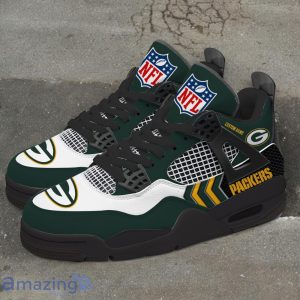 Green Bay Packers NFL Air Jordan 4 Custom Name Sneaker For Fans Product Photo 2