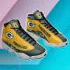 Green Bay Packers Sneakers Air Jordan 13 Shoes Style Gift