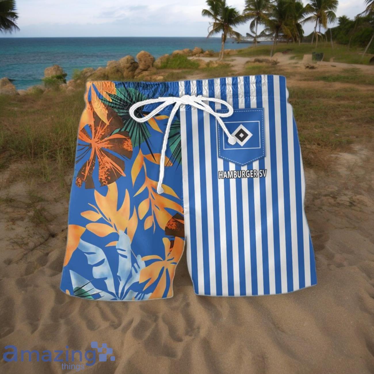 Hamburger SV Hawaiian Shirt & Short Aloha Beach Summer For Men Women image Hamburger SV Hawaiian Shirt & Short Aloha Beach Summer For Men Women Product Photo 2