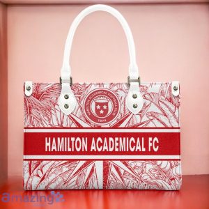 Hamilton Academical F.C. Leather Handbag Custom Name Gift For Women Product Photo 3