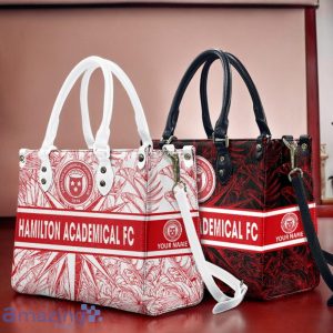 Hamilton Academical F.C. Leather Handbag Custom Name Gift For Women Product Photo 1