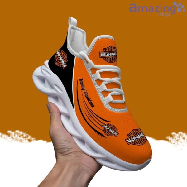 Harley-Davidsonbrand Logo Clunky Max Soul Shoes Sneaker Classic Gift For Big Fans Product Photo 1