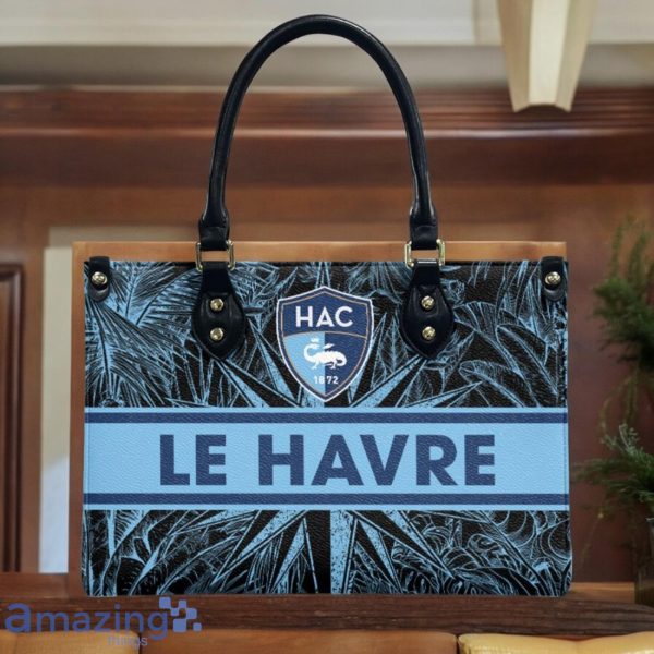 Havre Athletic Club Leather Handbag Custom Name Gift For Women Product Photo 2