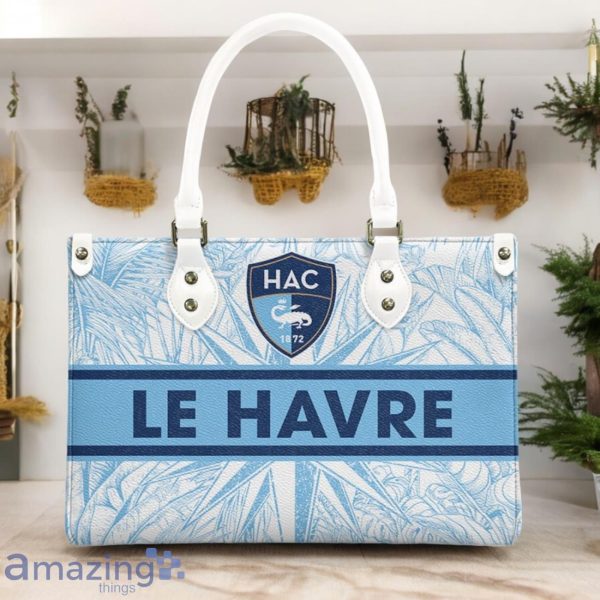 Havre Athletic Club Leather Handbag Custom Name Gift For Women Product Photo 3