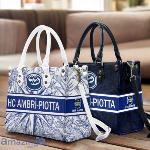 HC Ambri-Piotta Leather Handbag Custom Name Gift For Women Product Photo 1