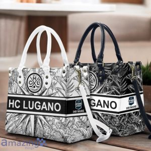 HC Lugano Leather Handbag Custom Name Gift For Women Product Photo 1