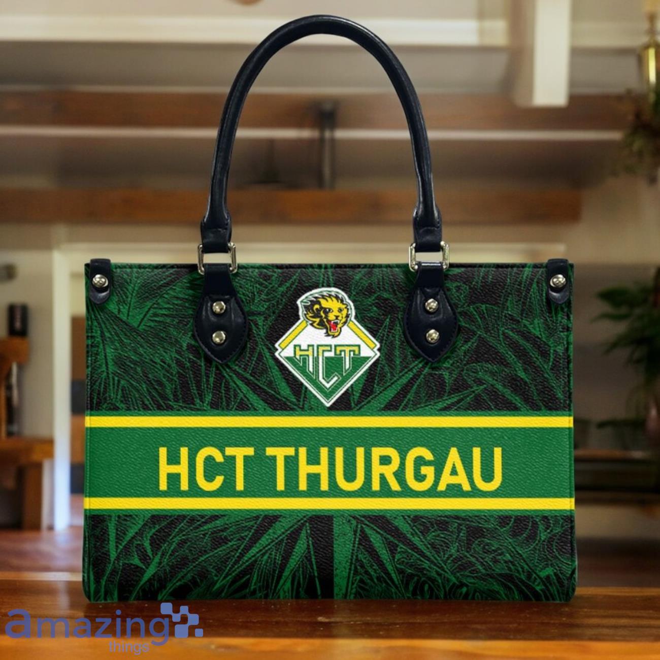 HC Thurgau Leather Handbag Custom Name Gift For Women image HC Thurgau Leather Handbag Custom Name Gift For Women Product Photo 2