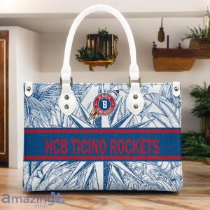 HCB Ticino Rockets Leather Handbag Custom Name Gift For Women Product Photo 3
