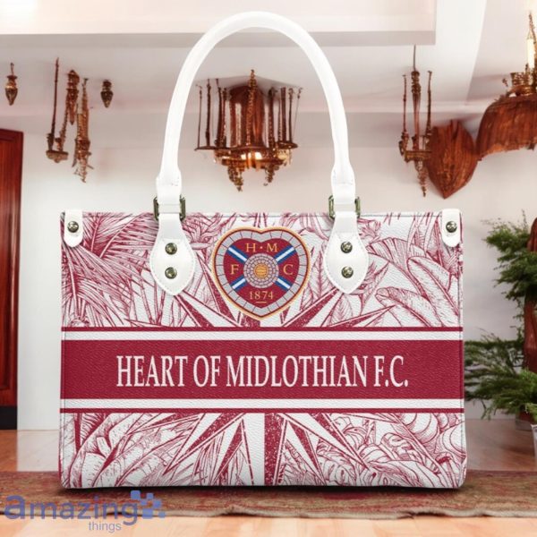 Heart Of Midlothian F.C. Leather Handbag Custom Name Gift For Women Product Photo 3