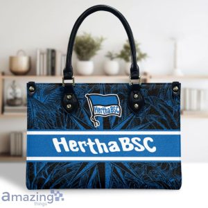 Hertha BSC Leather Handbag Custom Name Nice Gift For Women, Mother Day Product Photo 2