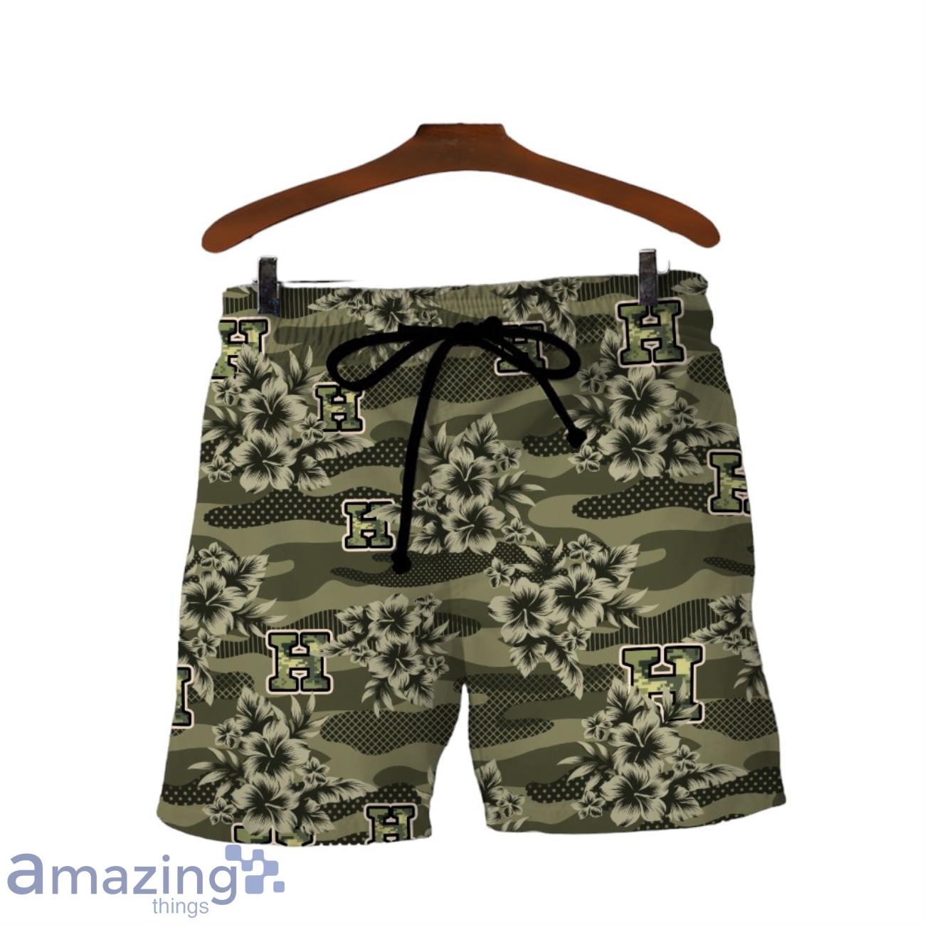 Houston Astros Logo Camo Pattern 3D Hawaiian Shirt & Short image Houston Astros Logo Camo Pattern 3D Hawaiian Shirt & Short Product Photo 3