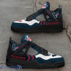 Houston Texans NFL Air Jordan 4 Custom Name Sneaker For Fans Product Photo 2