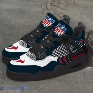 Houston Texans NFL Air Jordan 4 Custom Name Sneaker For Fans Product Photo 4