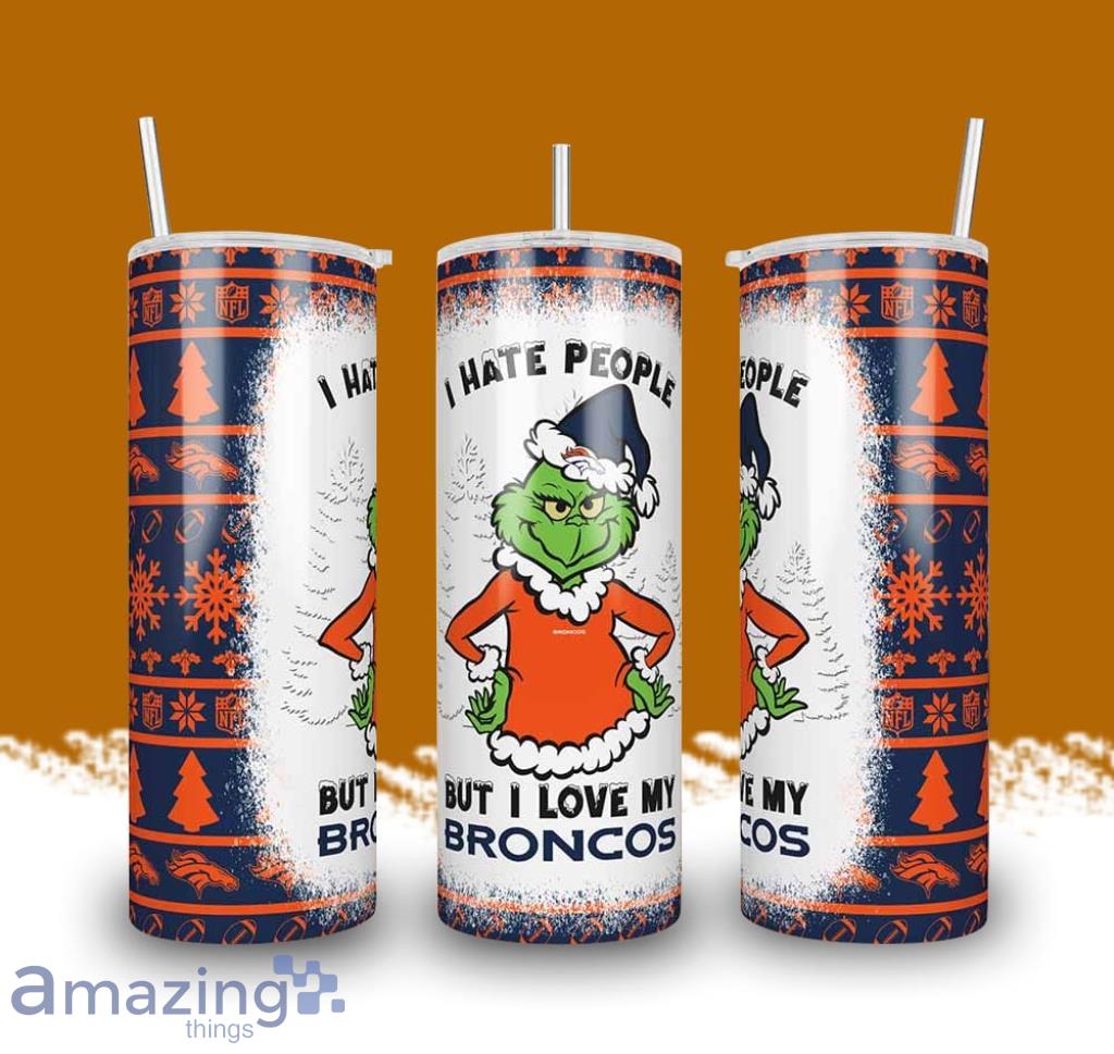 I Hate People But I Love My Broncos Grinch 3D Printed Tumbler Create Style Denver Broncos Designs Gift For Men And Women image I Hate People But I Love My Broncos Grinch 3D Printed Tumbler Create Style Denver Broncos Designs Gift For Men And Women Product Photo 1