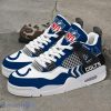 Indianapolis Colts NFL Air Jordan 4 Custom Name Sneaker For Fans