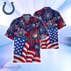 Indianapolis Colts NFL Flag Memorial Firework Hawaiian Shirt For Real Fans