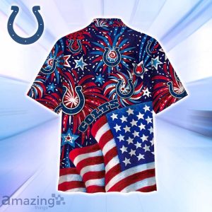 Indianapolis Colts NFL Flag Memorial Firework Hawaiian Shirt For Real Fans Product Photo 3