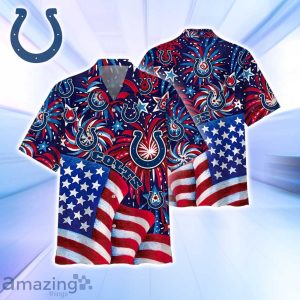 Indianapolis Colts NFL Flag Memorial Firework Hawaiian Shirt For Real Fans Product Photo 1