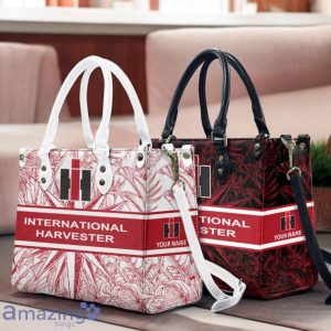 International Harvester Leather Handbag Custom Name Gift For Women Product Photo 1