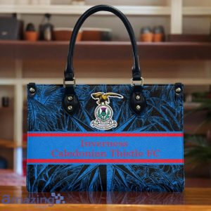 Inverness Caledonian Thistle F.C. Leather Handbag Custom Name Gift For Women Product Photo 2