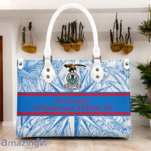 Inverness Caledonian Thistle F.C. Leather Handbag Custom Name Gift For Women Product Photo 3