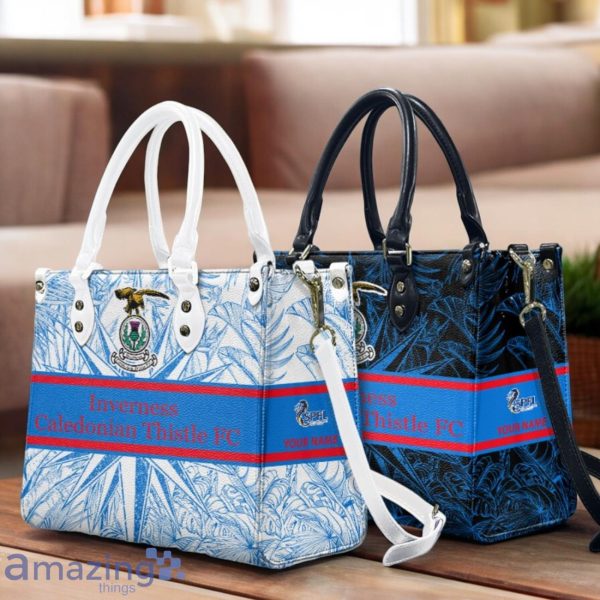 Inverness Caledonian Thistle F.C. Leather Handbag Custom Name Gift For Women Product Photo 1