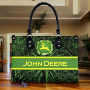 John Deere Leather Handbag Custom Name Gift For Women Product Photo 2