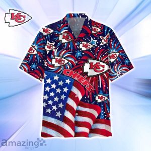 Kansas City Chiefs NFL Flag Memorial Firework Hawaiian Shirt For Real Fans Product Photo 2