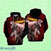 Kansas City Chiefs NFL Football Wolf 3D Hoodie Special Gift