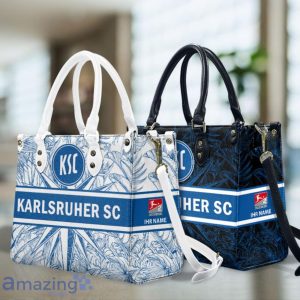 Karlsruher SC Leather Handbag Custom Name Nice Gift For Women, Mother Day Product Photo 1