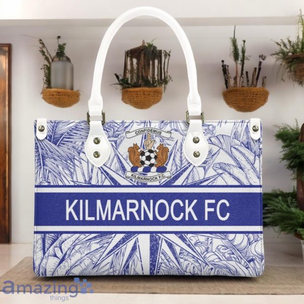 Kilmarnock F.C. Leather Handbag Custom Name Gift For Women Product Photo 3