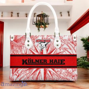 Kolner Haie Leather Handbag Custom Name Gift For Women Product Photo 3