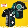 Kristianstads IK Sports Logo Jersey Baseball Shirt Custom Name With Diamond Brush Pattern For Men And Women