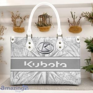 Kubota Leather Handbag Custom Name Gift For Women Product Photo 3