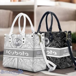 Kubota Leather Handbag Custom Name Gift For Women Product Photo 1