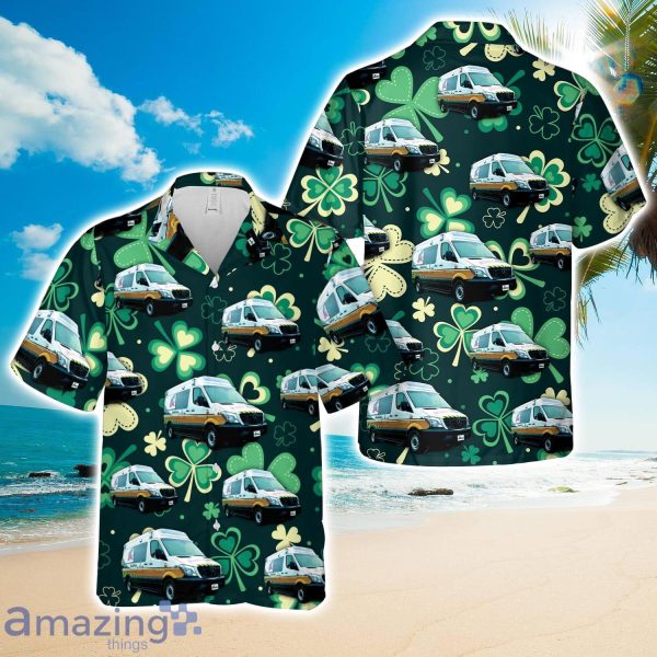 Lafayette, Louisiana, Acadian Ambulance Patrick's Day Hawaiian Shirt Cute Summer Gift Product Photo 1