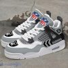 Las Vegas Raiders NFL Air Jordan 4 Custom Name Sneaker For Fans