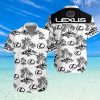 Lexus Hawaiian Shirt And Shorts Trendy Beach Season For Men And Women