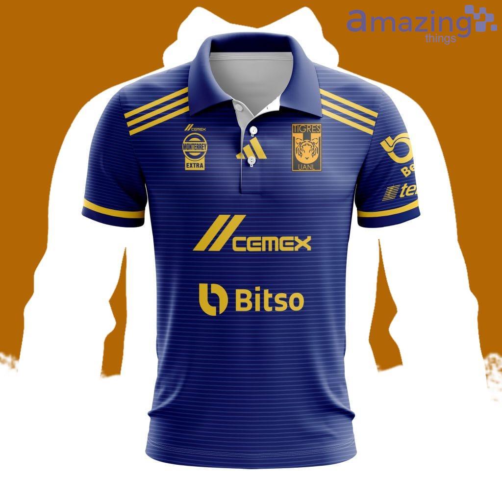 LIGA MX Tigres UANL 2023 2024 Away Kits Polo image LIGA MX Tigres UANL 2023 - 2024 Away Kits Polo Product Photo 1